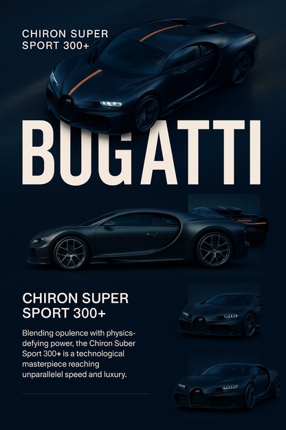 Hyperrealistic Premium Car Poster Prompt