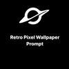 Retro Pixel Wallpaper Prompt